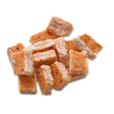 Apricot coconut slice