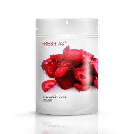 freeze dried strawberry slices- 22gm